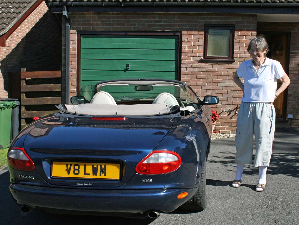 Christa and the XK8