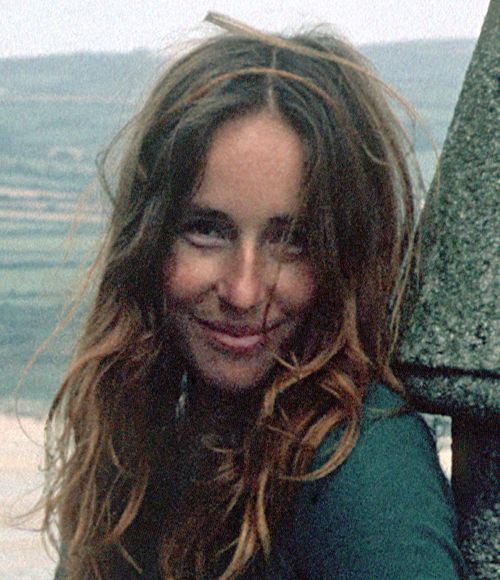 Christa in Cornwall, September 1975