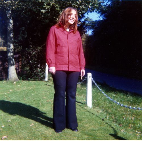 Christa in High Wycombe, October 1974