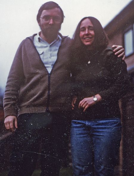 Christa and David, mid-1980s