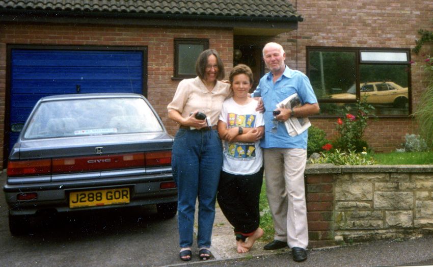 Christa, Peter, and Bob, Aug 1992