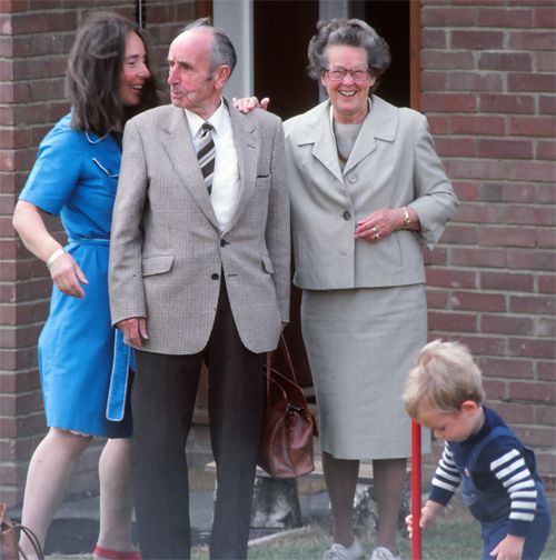 Christa and her parents