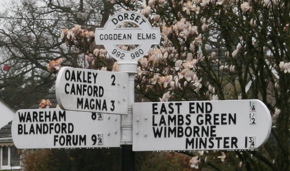 Dorset signpost
