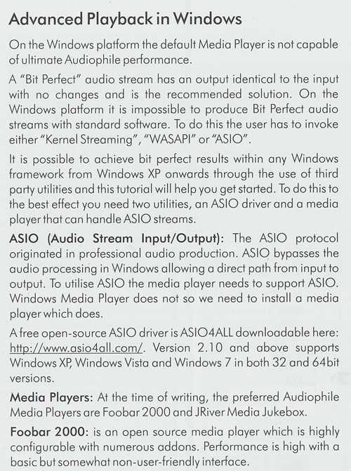 Windows audio truths