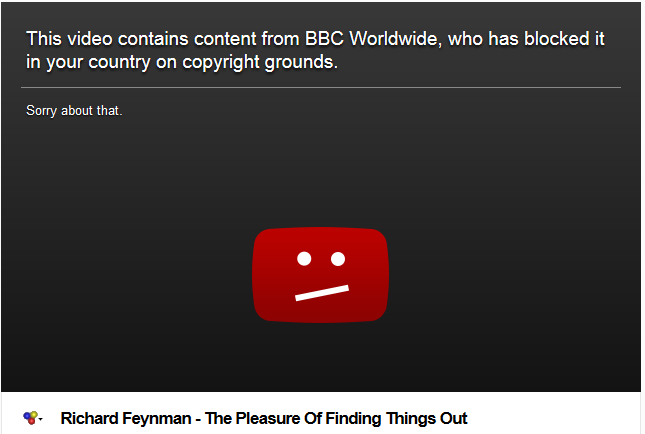 BBC blockage