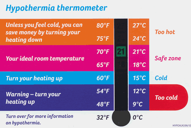 hypothermia thermometer