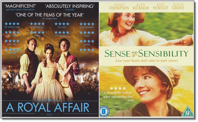 Royal Affair DVD, S and S BD