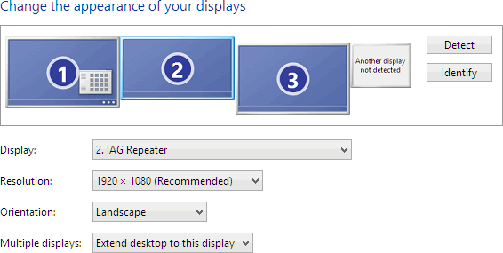 Change the appearance of your displays
