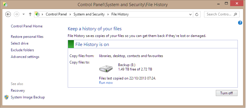 copy only new files to external hard drive