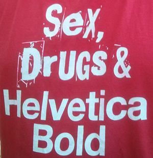 Helvetica Bold T-shirt