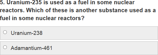 From a physics exam paper