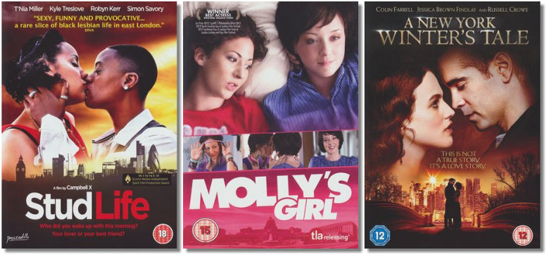 Stud Life, Molly's Girl, New York Winter's Tale DVDs