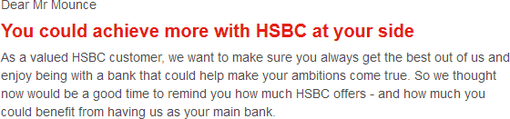 Join HSBC?