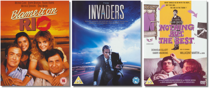 Blame it on Rio, Invaders, Nothing but the best, DVDs