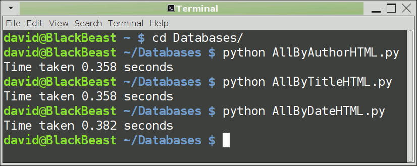 3x Python data sorts