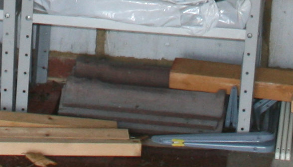 Spare roof tiles