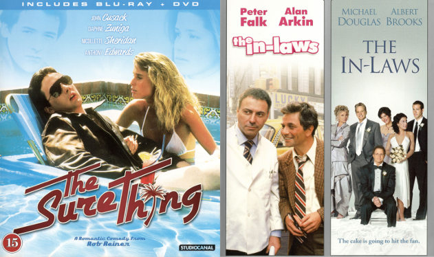 Sure Thing BD and In-Laws DVDs