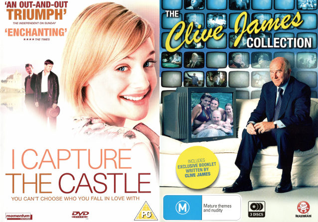 I capture the castle and Clive James DVDs