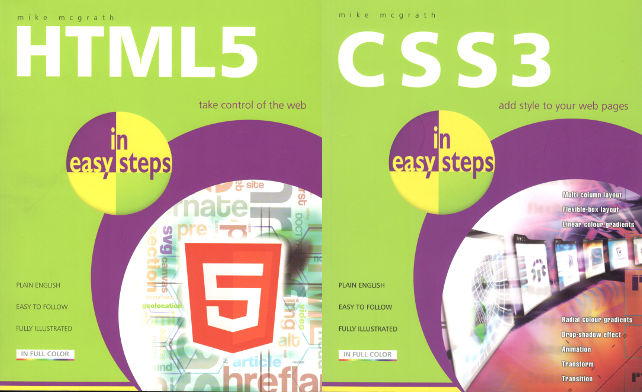 HTML5 and CSS3 books