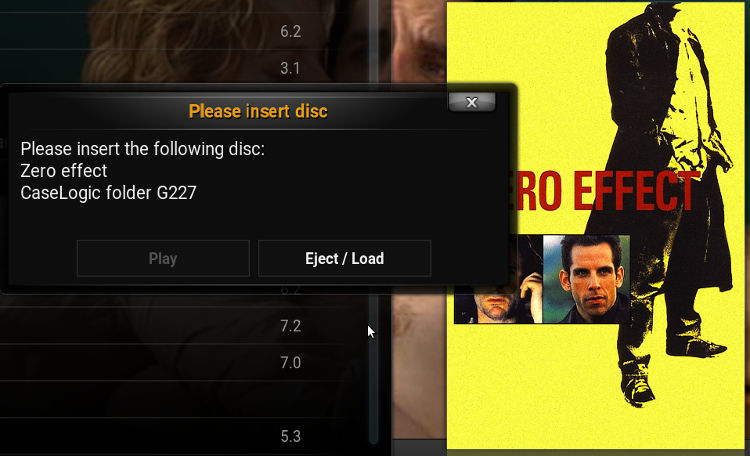 Zero Effect DVD