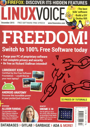 Latest Linux Voice magazine