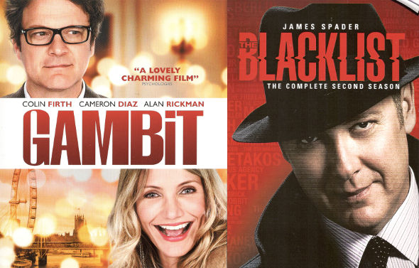 Gambit + Blacklist DVDs