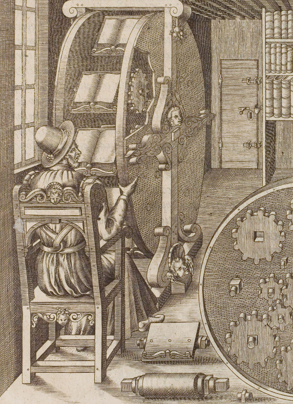 A book wheel from 1588