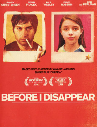 Before I disappear DVD