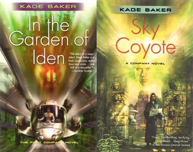2 books by Kage Baker
