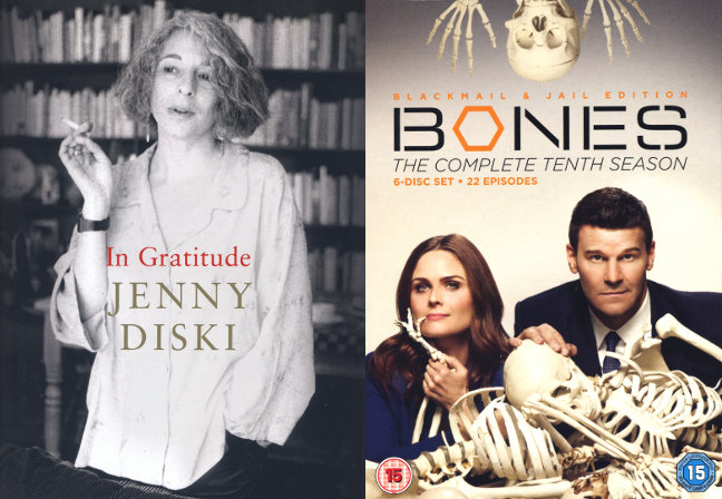 Jenni Diski book and Bones #10 DVDs
