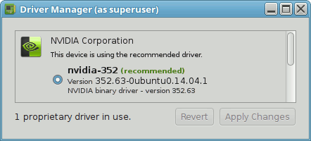 nVidia on Mint 17.3