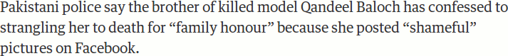 honour?