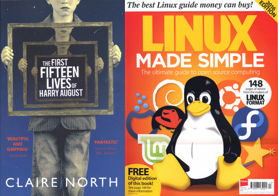 book and Linux special magazine