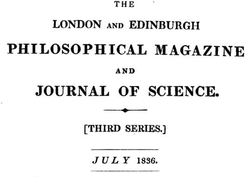 Science in 1836